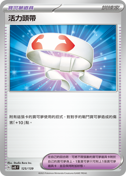 SVD 125/139 活力頭帶