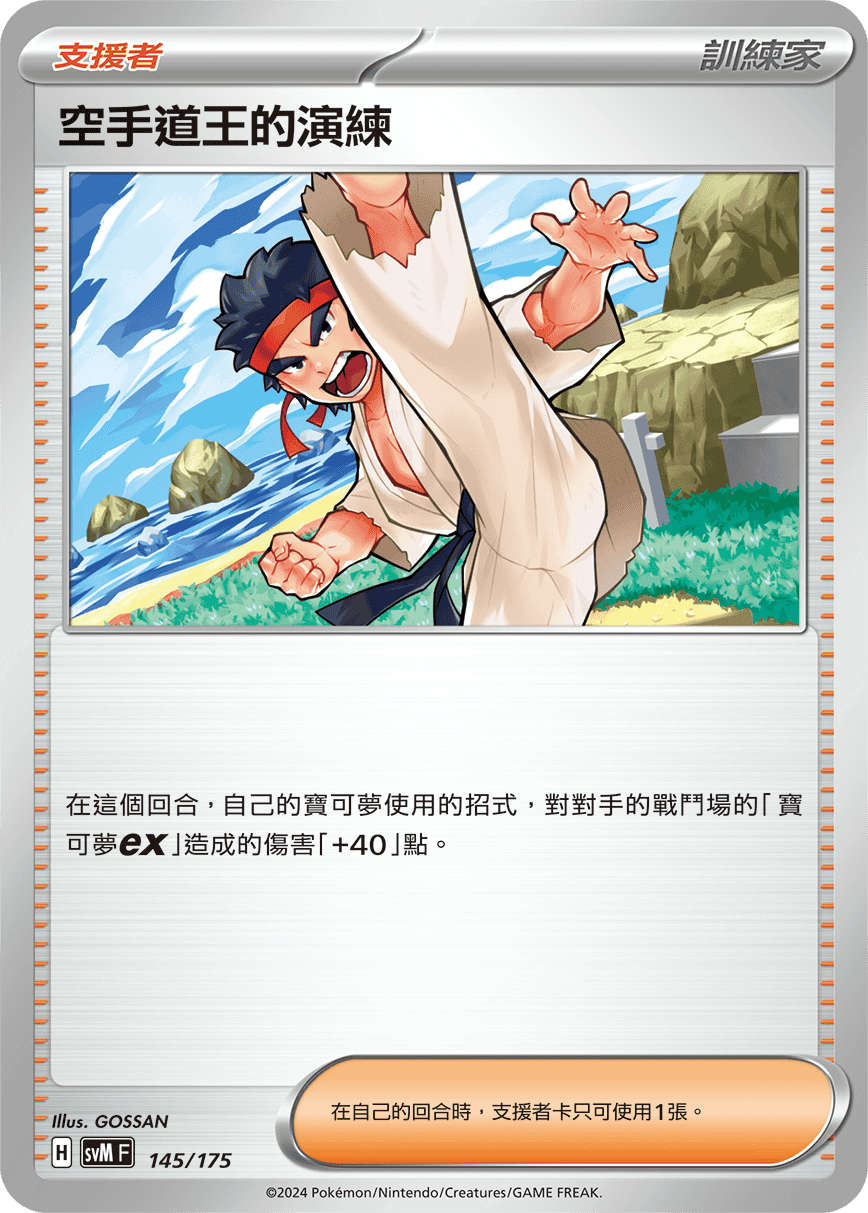 SVM 145/175 空手道王的演練