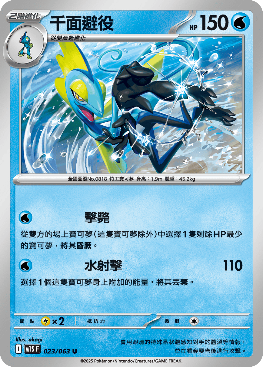 M1S 023/063 千面避役 U