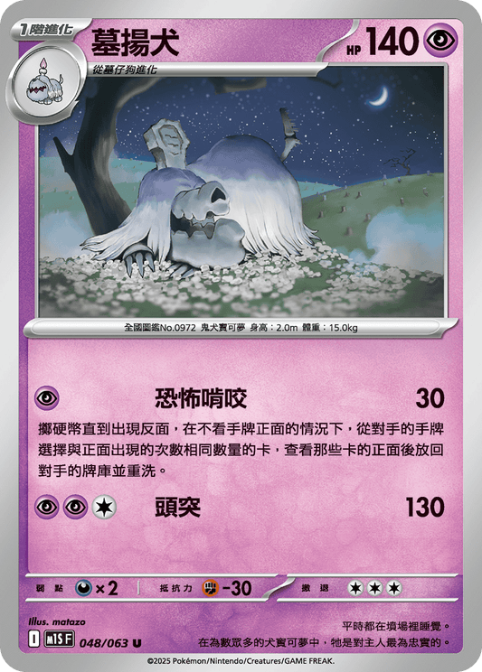 M1S 048/063 墓揚犬 U