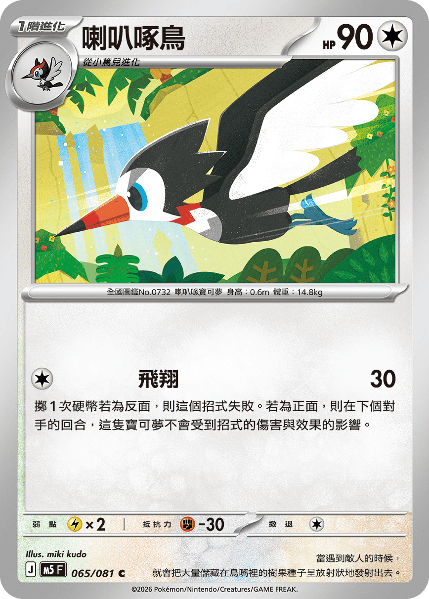 M5 065/081 喇叭啄鳥 C