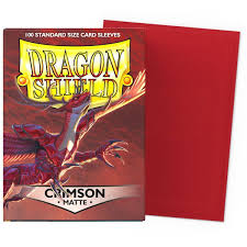 Dragon Shield 100 - Matte Crimson - AT-11021