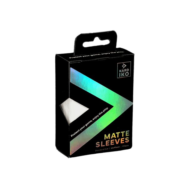KARDIKO - Standard Size Sleeves - Matte White - KIK00016