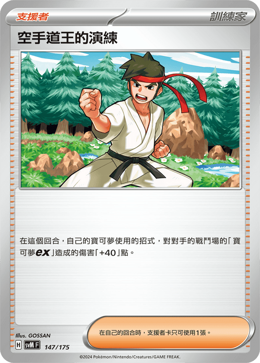 SVM 147/175 空手道王的演練