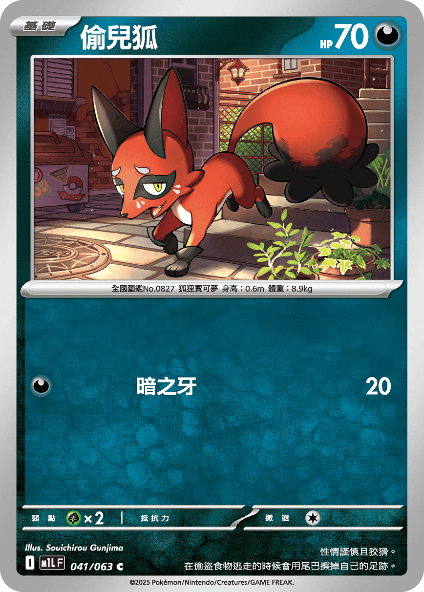 M1L 041/063 偷兒狐 C