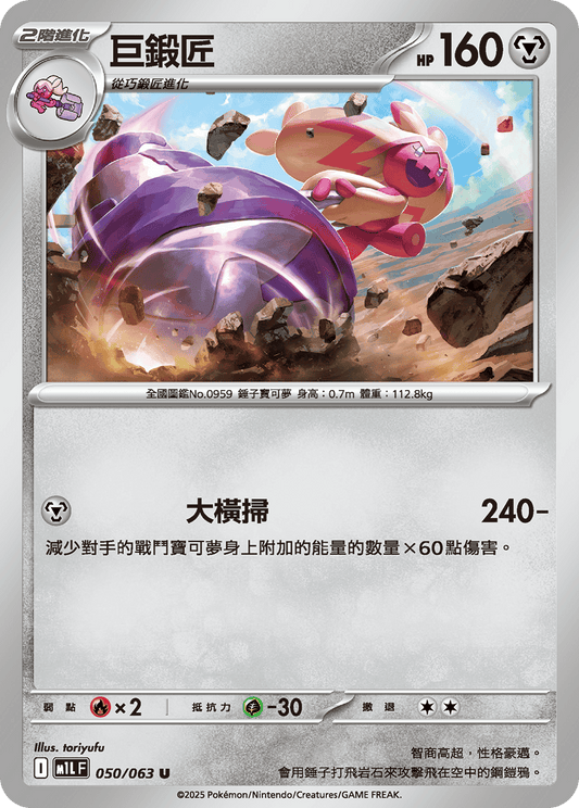 M1L 050/063 巨鍛匠 U