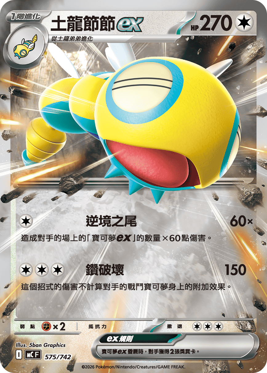 MC 575/742 土龍節節 鏡閃